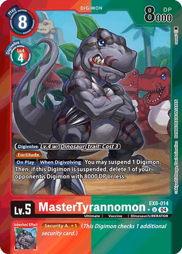 MasterTyrannomon (Limited Foil)